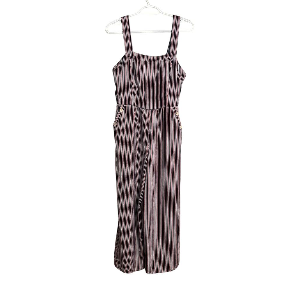 Xhilaration Striped Wide-Leg Jumpsuit Small - Cute & Comfy! - Picture 3 of 16